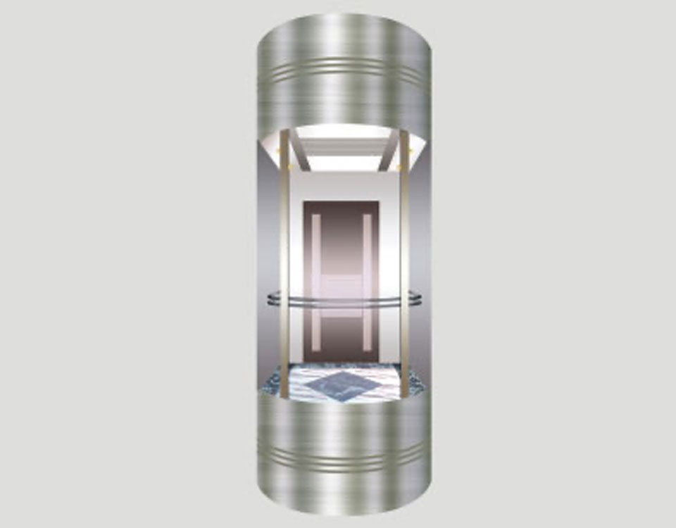 觀(guān)光梯標(biāo)配轎廂JTL-O-013