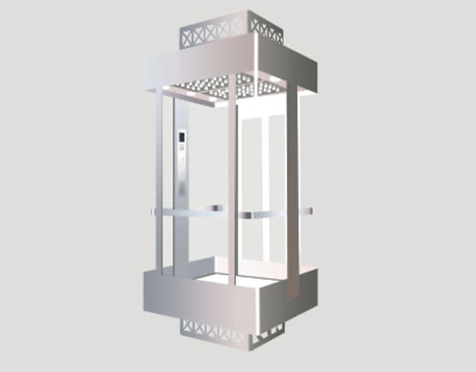 觀(guān)光梯標(biāo)配轎廂JTL-O-011